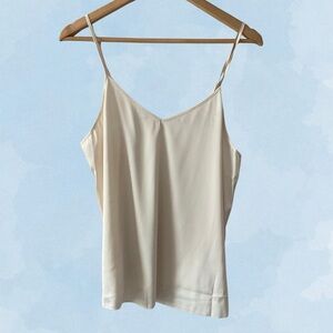Cream slip cami top